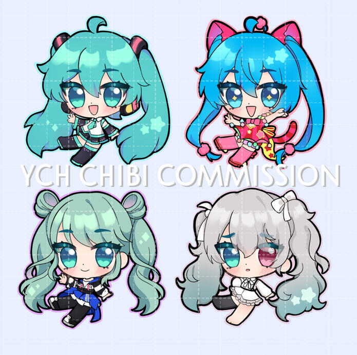 YCH Chibi 35usd - 4x100usd